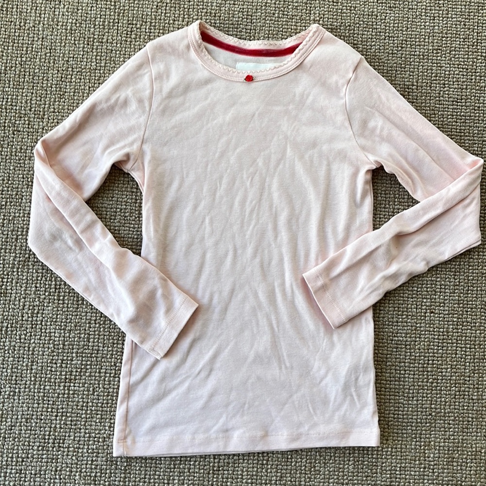 Mini Boden girls rosette top sz 11-12